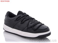 QQ shoes BK75 all black, 8, 36-41