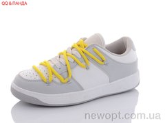 QQ shoes BK75 white-grey, 8, 36-41