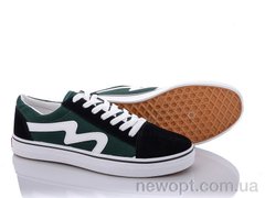Ok Shoes 175 black-green, 8, 41-45