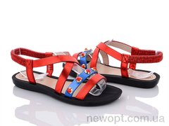Summer shoes A583 red, 8, 36-41