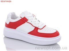 QQ shoes BK61 white-red, 8, 36-41