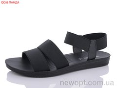 QQ shoes A12 black, 8, 36-41