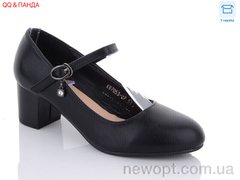 QQ shoes KU7053-27 black, 6, 36-41
