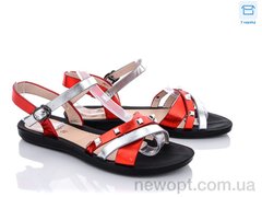 Summer shoes A588 red, 8, 36-41