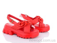 Ok Shoes L0157 red, 8, 37-41