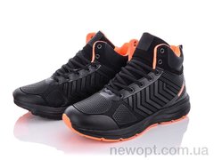 Ok Shoes 1037 black-orange, 12, 41-46